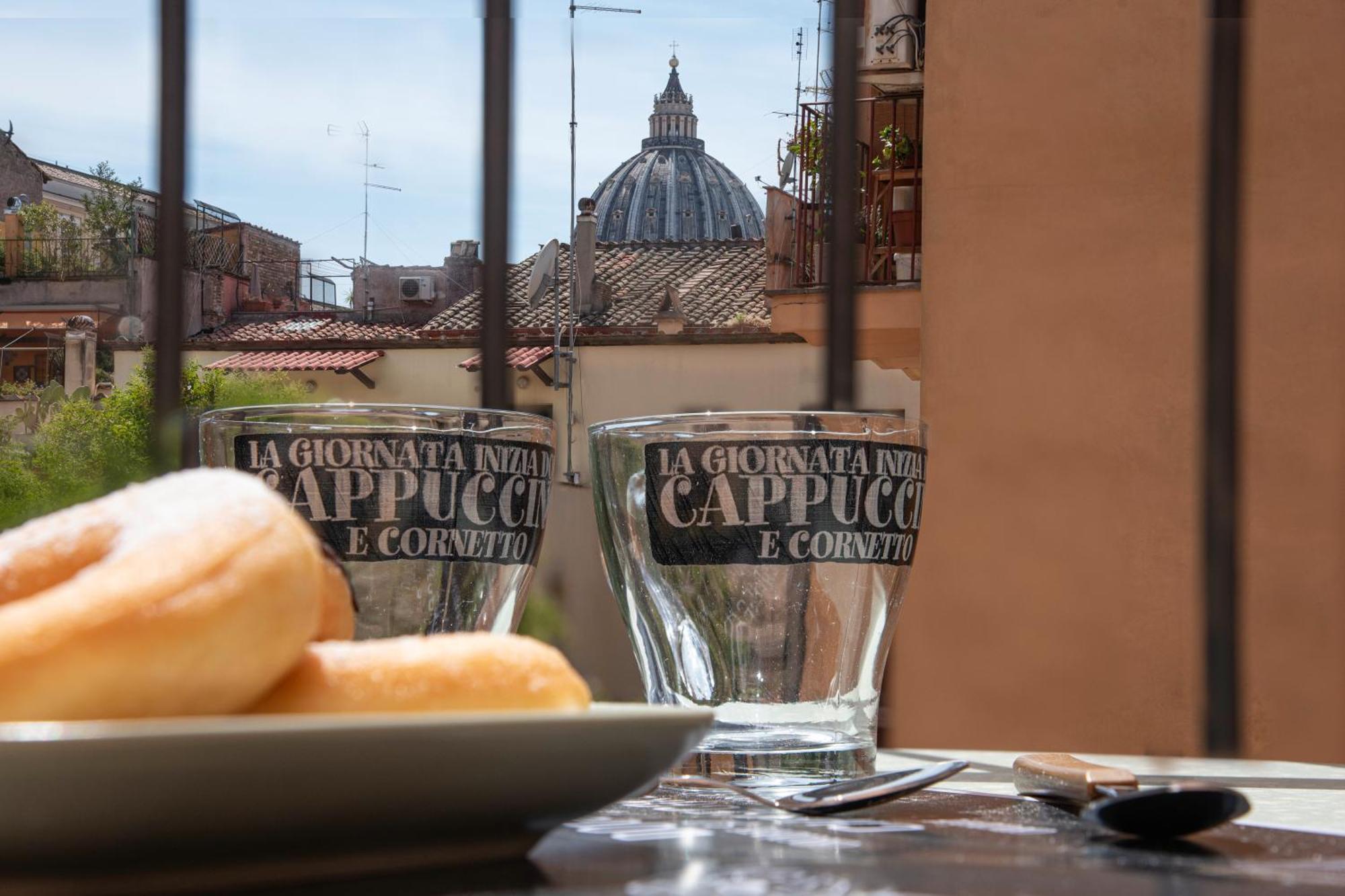Vatican Boutique Apartment With St Peters Dome View Rzym Zewnętrze zdjęcie