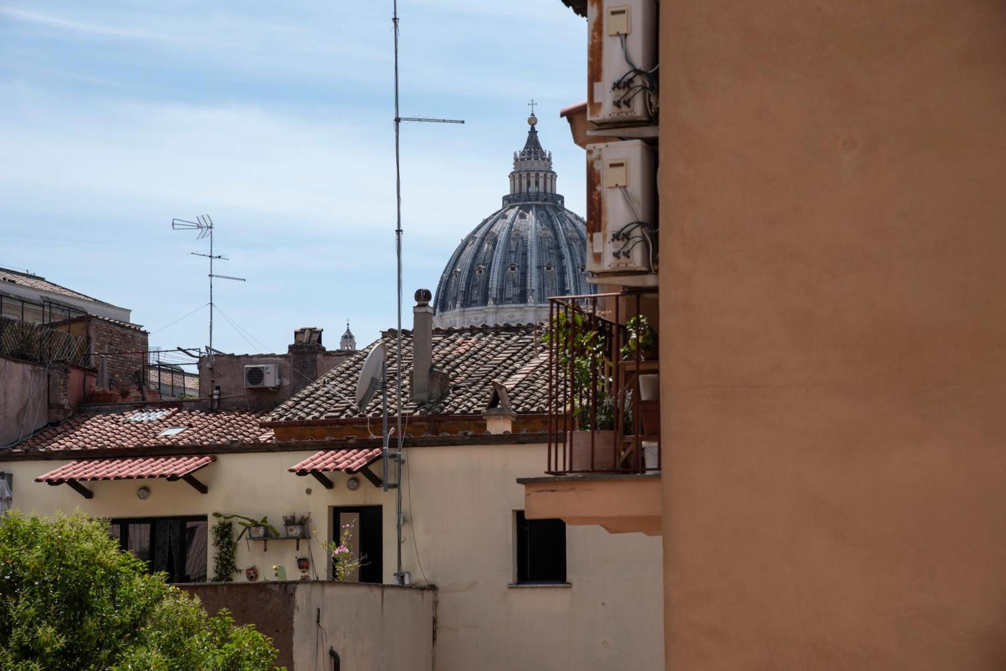 Vatican Boutique Apartment With St Peters Dome View Rzym Zewnętrze zdjęcie
