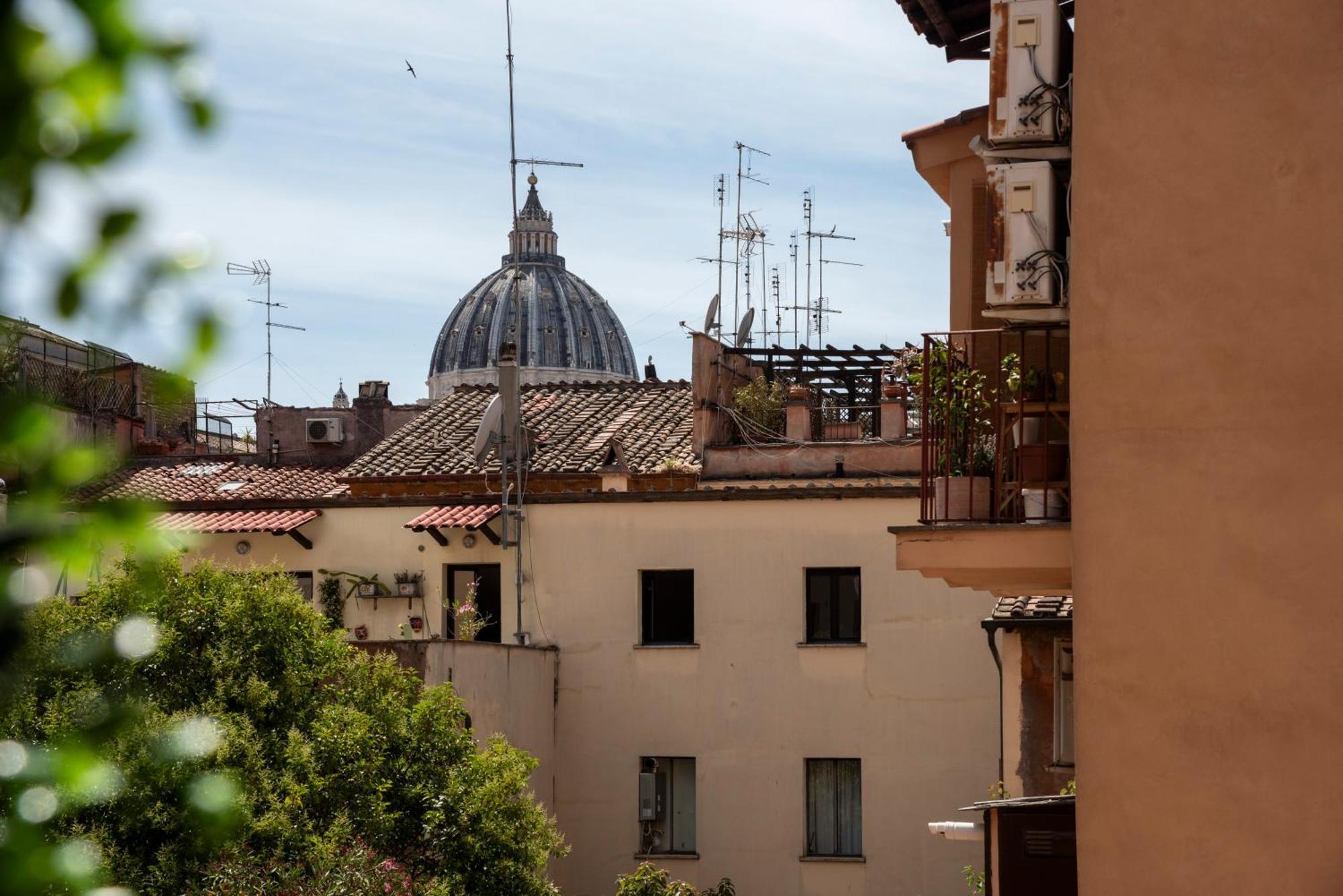Vatican Boutique Apartment With St Peters Dome View Rzym Zewnętrze zdjęcie